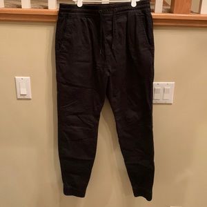 Hollister Mens Black Skinny Jogger Slim Fit Size M